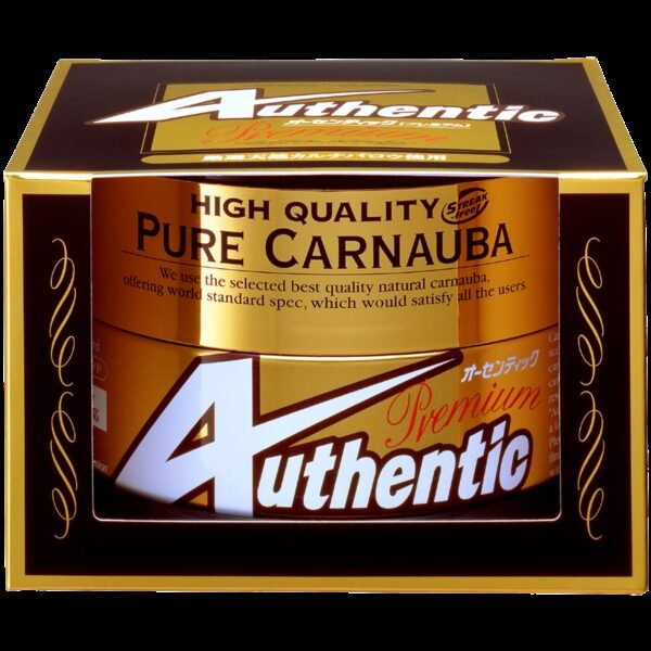SOFT99 Authentic Premium 200g Wysokiej Jakości Wosk z Dużą Zawartością Czystej Karnauby