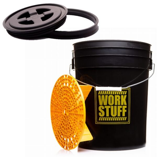 WORK STUFF Wiadro Rinse + Separator + Pokrywka