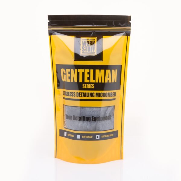 WORK STUFF Gentleman Basic Dark Grey 350gsm 40x40cm Mikrofibra Bezszwowa Szara