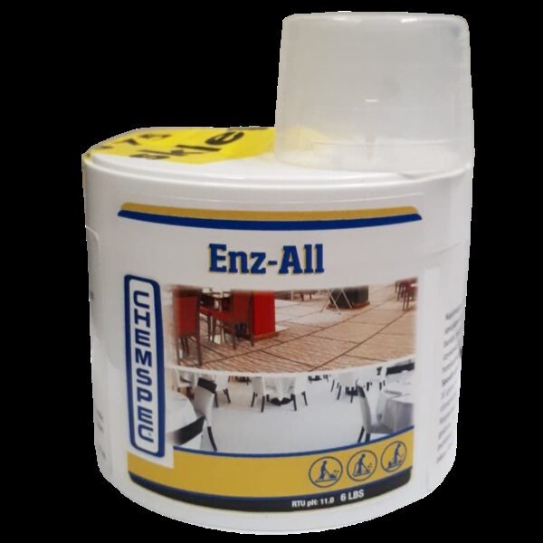 CHEMSPEC Enz-All 250g Enzymatyczny Pre-Spray do Usuwania Zabrudzeń Białkowych