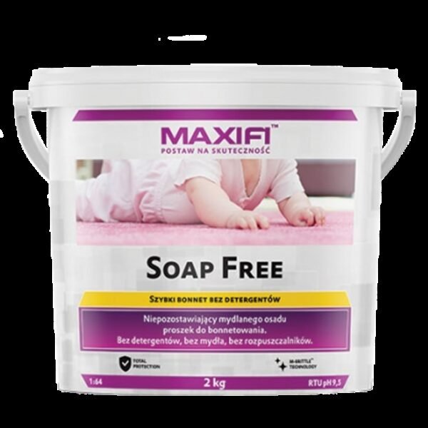 MAXIFI Soap Free 2kg Proszek bez Detergentów do Bonnetowania
