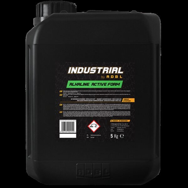 INDUSTRIAL Alkaline Active Foam 5l Silnie Skoncentrowana Aktywna Piana