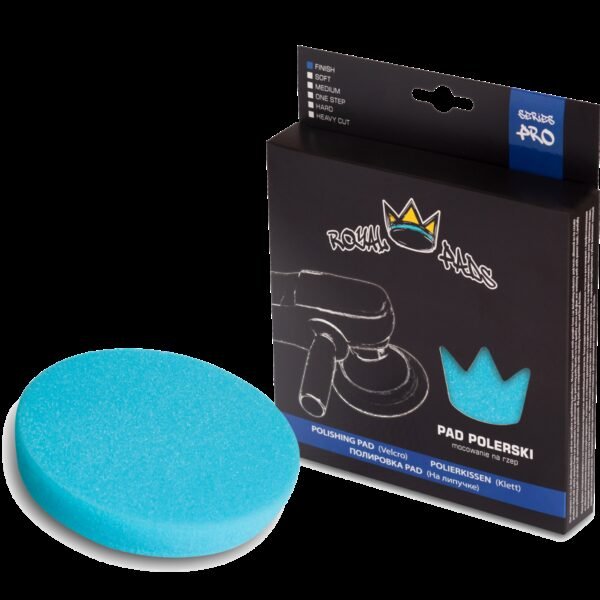 ROYAL PADS Pro Finish Pad 130mm Pad Wykończeniowy Błękitny