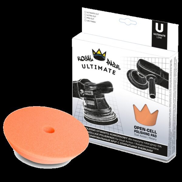 ROYAL PADS Ultimate Pro Cut 80mm Pomarańczowa Otwarto Komórkowa Pianka 1 Stopień Cięcia