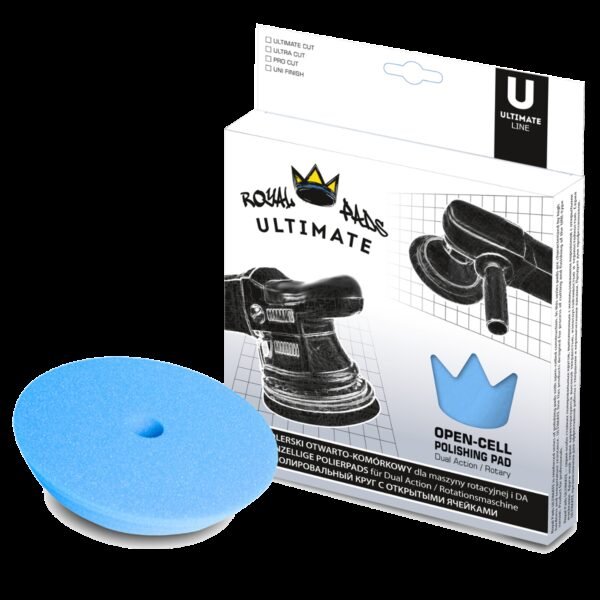 ROYAL PADS Ultimate Uni Finish 80mm Niebieska Otwarto Komórkowa Pianka Finish