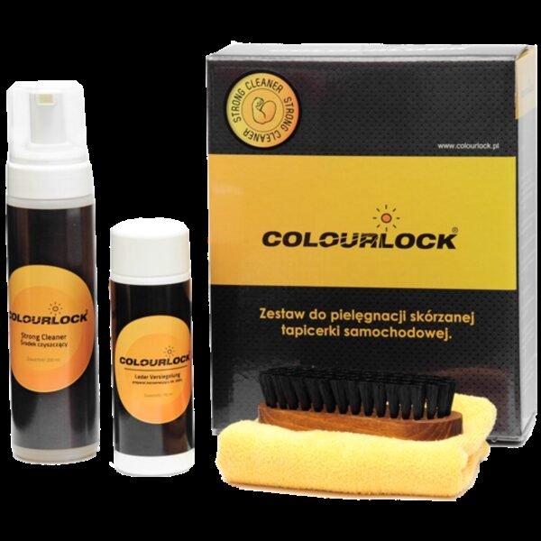 COLOURLOCK Zestaw STRONG do Czyszczenia i Pielęgnacji Skórzanej Tapicerki