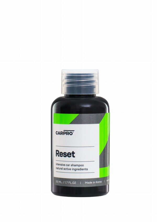 CARPRO CQUARTZ Reset 50ml - Szampon do Mycia i Pielęgnacji Samochodów Zabezpieczonych Powłokami
