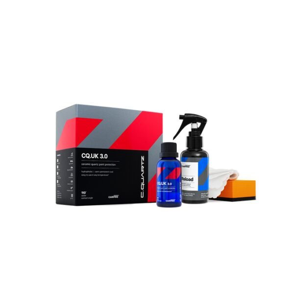 CarPro CQuartz UK Edition 30ml Zestaw Powłoka Kwarcowa  + Reload 100ml