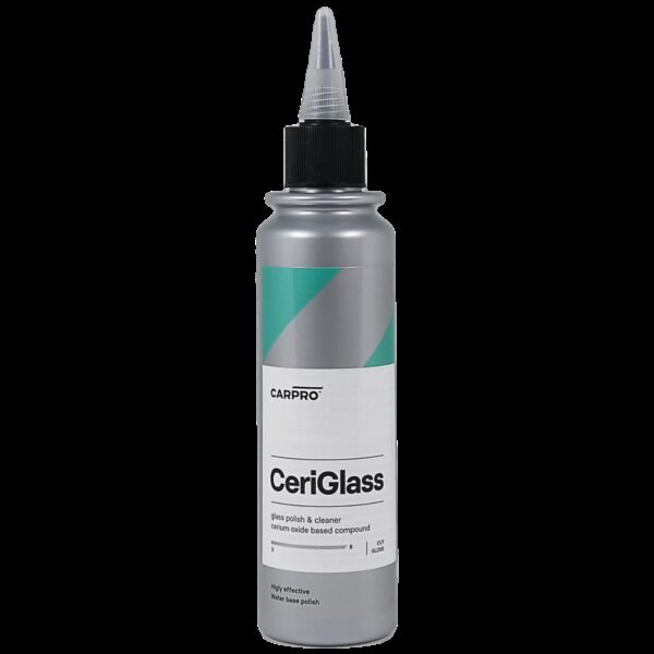 CARPRO CQUARTZ Ceriglass Polish 150ml Kit Zestaw do Polerowania Szyb i Szkła - obrazek 2