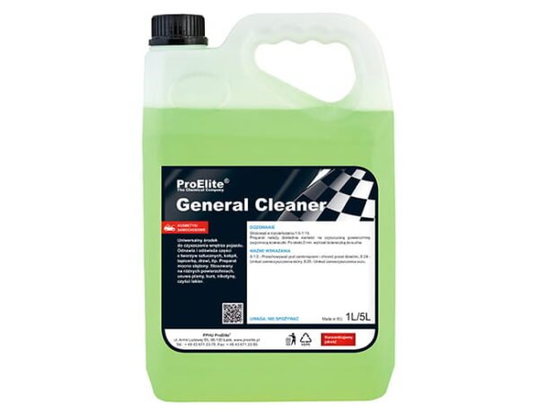 ProElite General Cleaner 5L - Uniwersalny środek do wnętrza, koncentrat