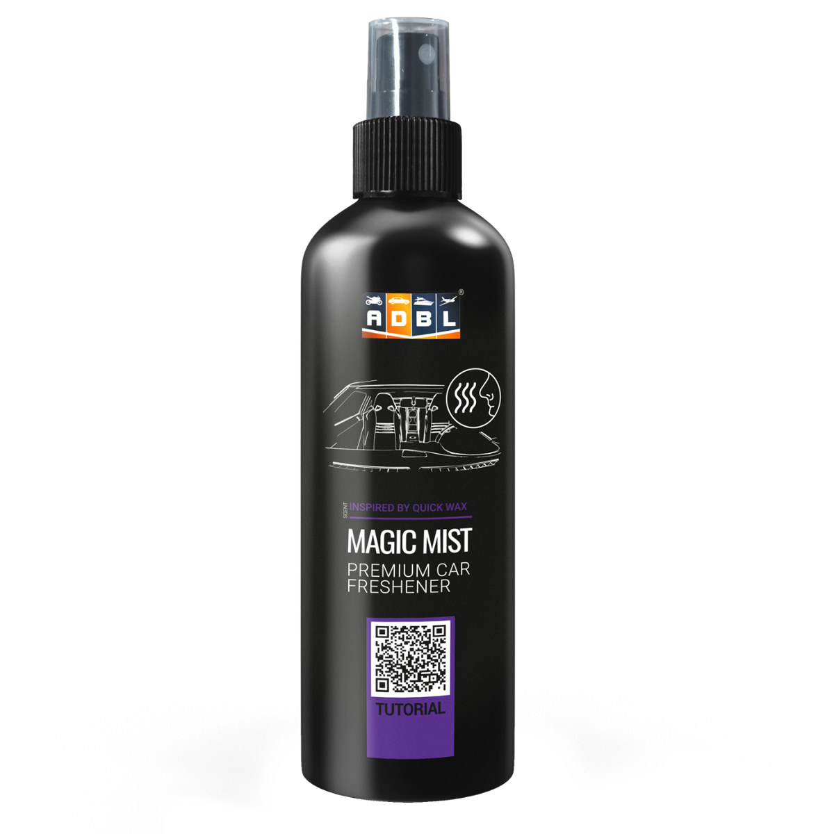 ADBL QW Magic Mist 200ml - Soczysty Odświeżacz Samochodowy o Aromacie Quick Wax