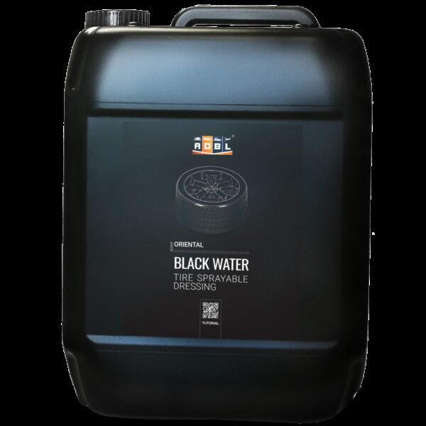 ADBL Black Water 5L - Dressing do opon, zostawia połysk