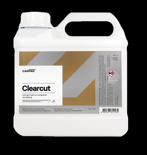 CARPRO CQUARTZ ClearCUT Compound 4L - Tnąca Pasta Polerska