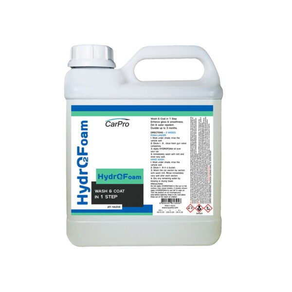 CARPRO CQUARTZ HydroFoam Wash & Coat 4L - Aktywna Piana z Powłoką Ceramiczną Kwarcową