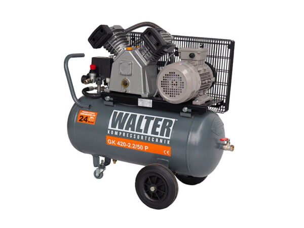 WALTER GK 420-2,2/50 P - Sprężarka Tłokowa Żeliwna pod Napięcie 400V