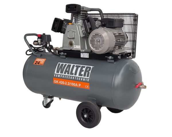 WALTER GK 530-3,0/100 P - Sprężarka Tłokowa Żeliwna pod Napięcie 400V