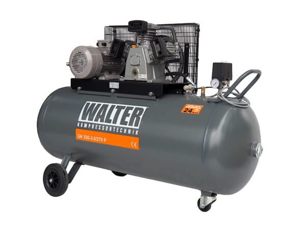 WALTER GK 530-3,0/270 P - Sprężarka Tłokowa Żeliwna pod Napięcie 400V