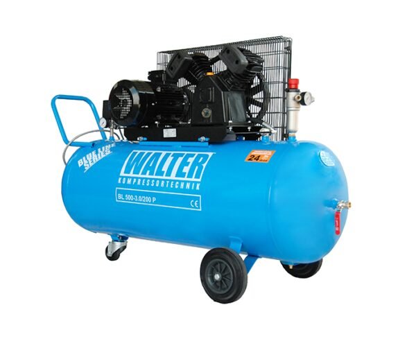 WALTER BL500-3.0/200 - Sprężarka Tłokowa Żeliwna