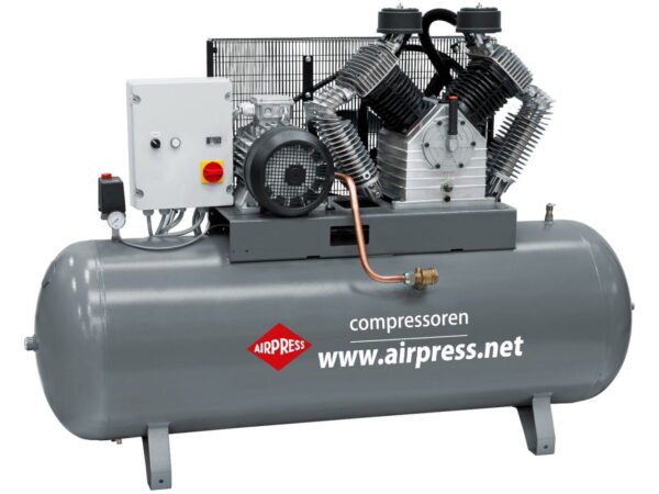 AIRPRESS Kompresor HK 2000-500 SD Pro 11 bar 15 KM 1395 l/min 500L Rozruch Gwiazda-Trójkąt