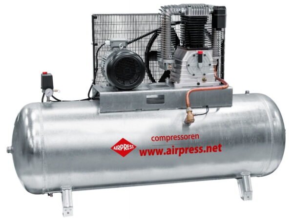 AIRPRESS Kompresor G 1500-500 Pro 11 bar 10 KM 859 l/min galwanizowany 500L