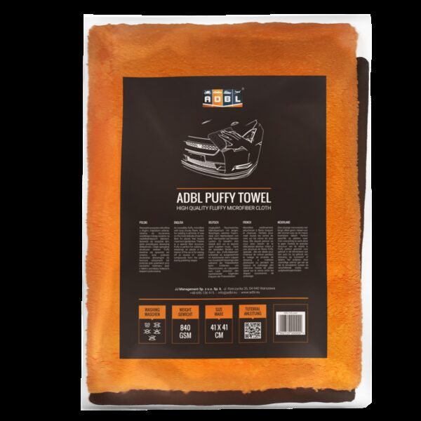 ADBL Puffy Towel Ręcznik z Mikrofibry 41x41cm - Mikrofibra do Docierania Wosków i Detailerów
