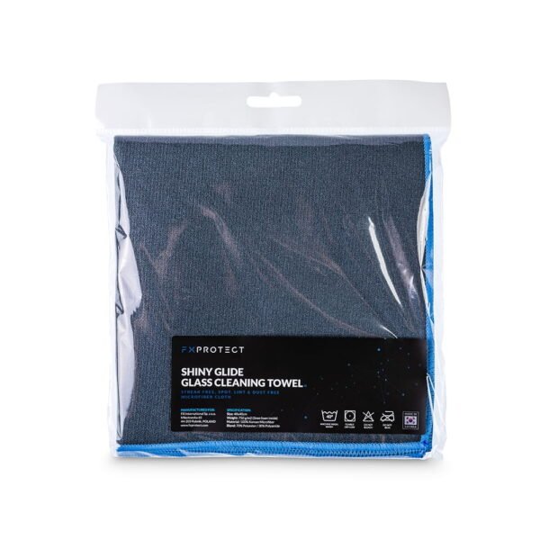 FX PROTECT Shiny Glide Glass Cleaning Towel 750gsm 40x40cm
