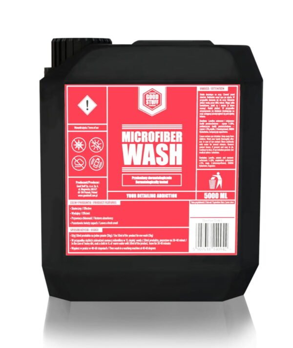 GOOD STUFF Microfiber Wash 5L - Preparat do Prania Mikrofibr