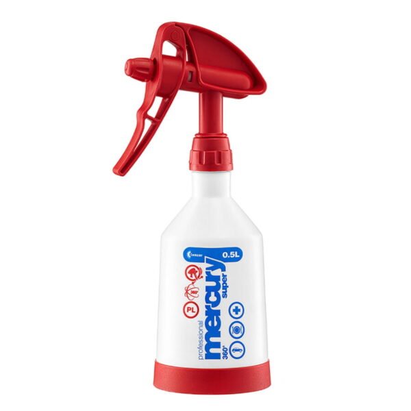 KWAZAR Opryskiwacz Mercury SUPER 360 PRO+ 0,5l Czerwony
