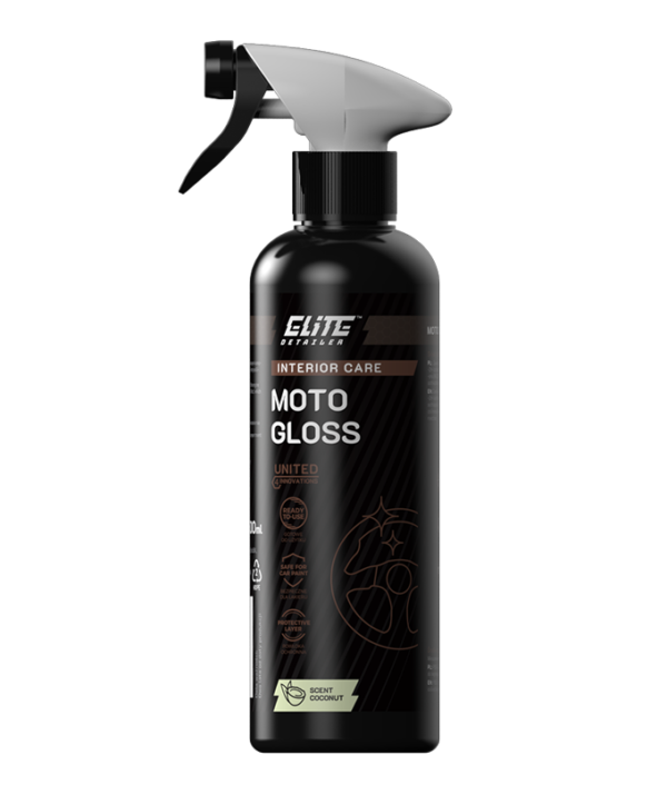 Elite Detailer Moto Gloss 500ml - Dressing do zabezpieczenia komory silnia