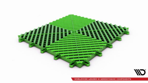 Modułowa posadzka "MAXTON FLOOR" (ciemnozielona)