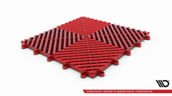 Modułowa posadzka "MAXTON FLOOR" (czerwona)