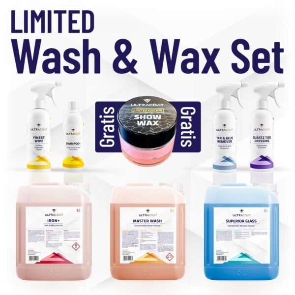 ULTRACOAT Limited Wash & Wax Set Zestaw Kosmetyków + Wosk Show Wax Limited Edition Gratis