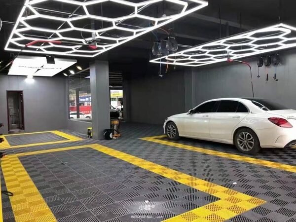 EVOXA Evolight Honeycomb Oświetlenie Sufitowe LED do Studia Detailingu Plaster Miodu