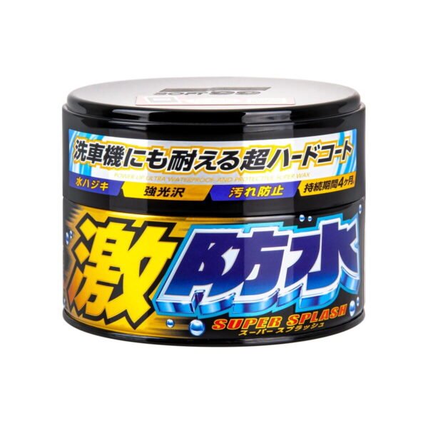 SOFT99 Water Block Super Splash Dark 300g Twardy Wosk Samochodowy