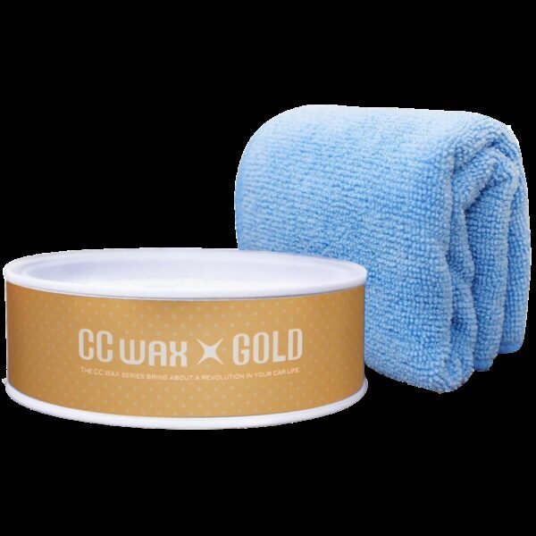 PROSTAFF Gloss Car Wax "CC WAX GOLD" 100ml Wosk z Zawartością Carnauby + Mikrofibra