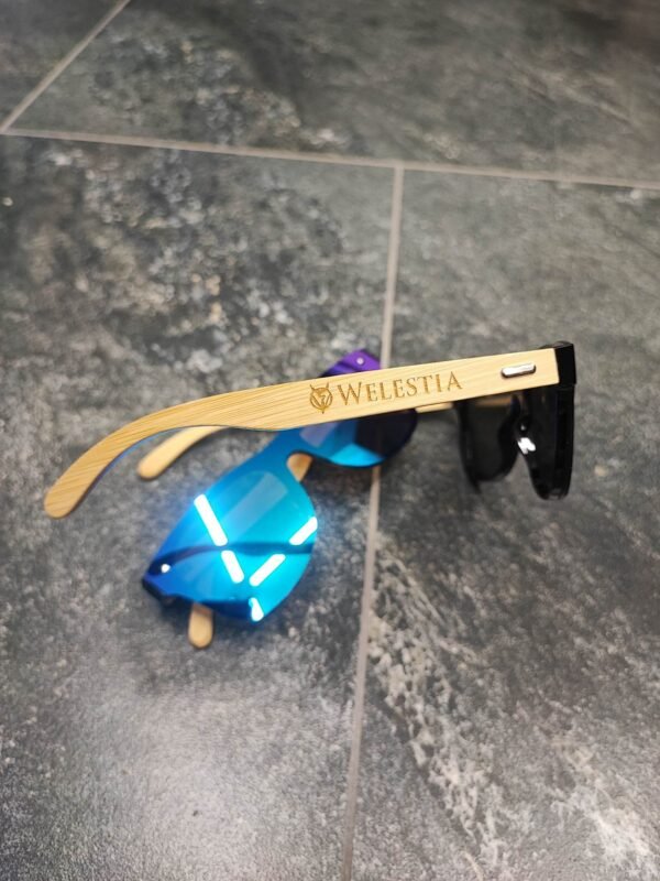 Welestia Okulary przeciw słoneczne z POLARYZACJĄ - Niebieskie - obrazek 2