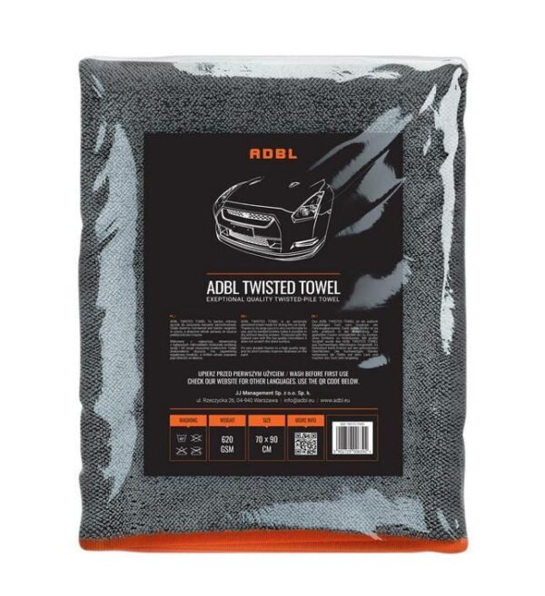 ADBL Twisted Towel 70x90cm 620gsm Ręcznik do Osuszania Karoserii
