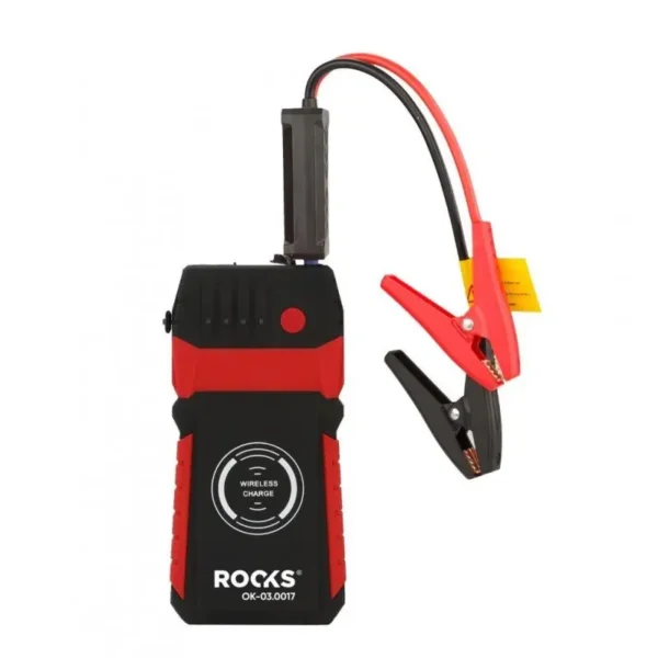 ROOKS Mini booster, urządzenie rozruchowe wireless, 12v-600a-10000 mah, rozruch: 600a - obrazek 3