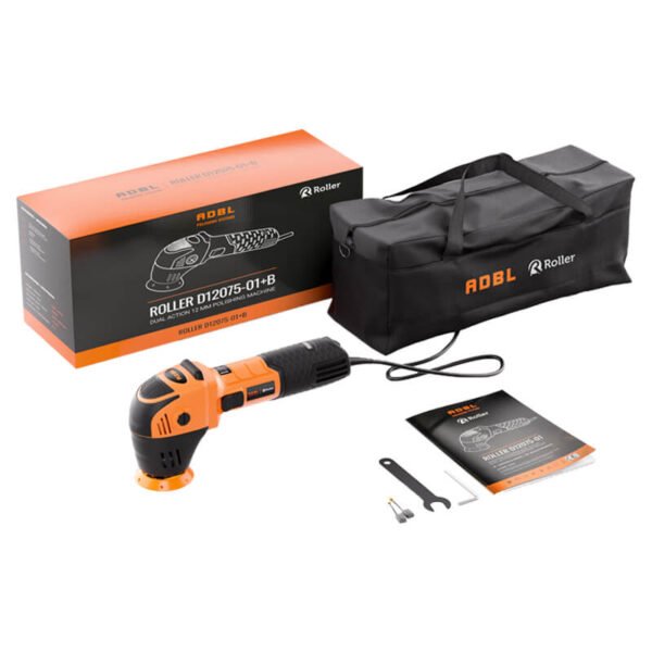 ADBL Roller DA12075-01 - maszyna dual action o skoku 12mm z torbą - obrazek 4