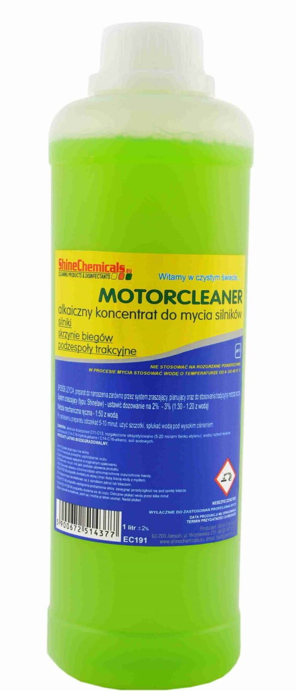 Shine Chemicals MotorCleaner 1L - Świetny preaprat do mycia podwozi i silników