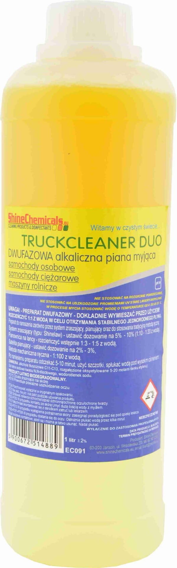 Shine Chemicals TruckCleaner Duo 2L - Dwufazowa piana aktywna