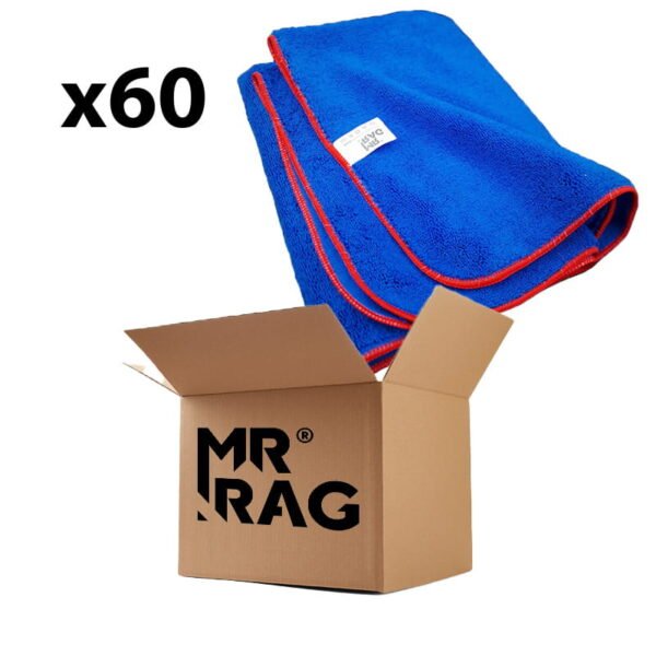 MR RAG FLUFFY 90x60cm 450gsm gruby ręcznik do suszenia samochodu 60 sztuk