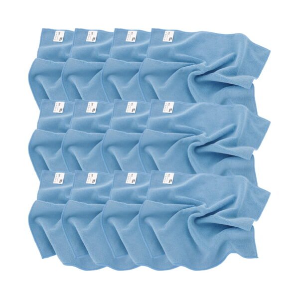 MR RAG 40x40cm BLUE 380GSM mikrofibra niebieska 12-pack