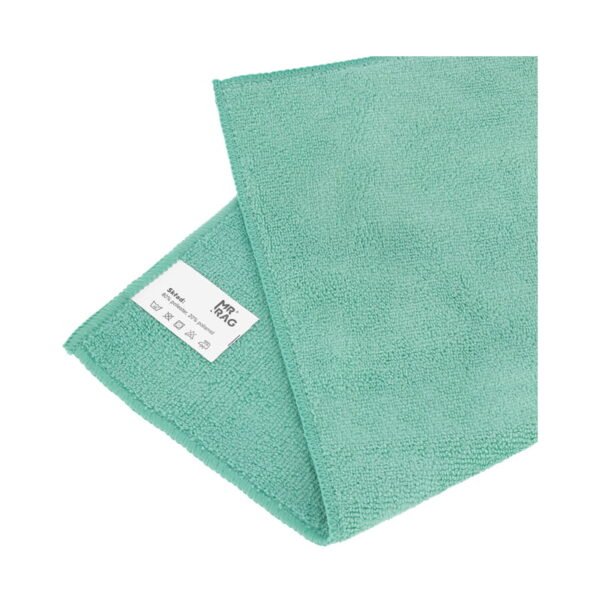 MR RAG 40x40cm GREEN 380GSM mikrofibra zielona 12-pack - obrazek 3