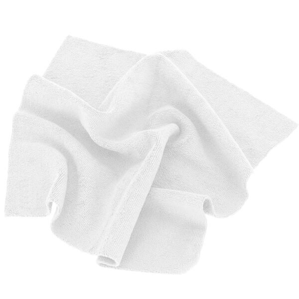 MR RAG 40x40cm WHITE edgeless 380GSM mikrofibra biała bezszwowa 12-pack - obrazek 2