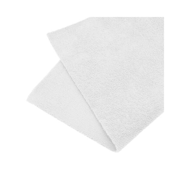 MR RAG 40x40cm WHITE edgeless 380GSM mikrofibra biała bezszwowa 12-pack - obrazek 3