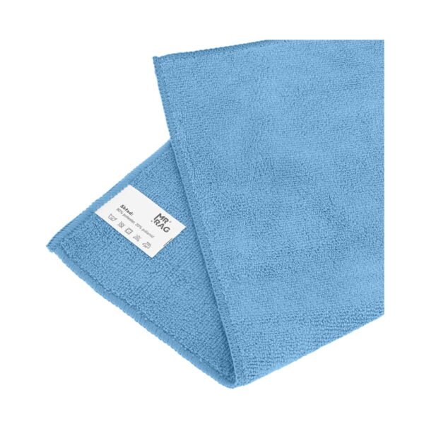MR RAG 40x40cm BLUE 380GSM mikrofibra niebieska puszysta 240 sztuk - obrazek 4