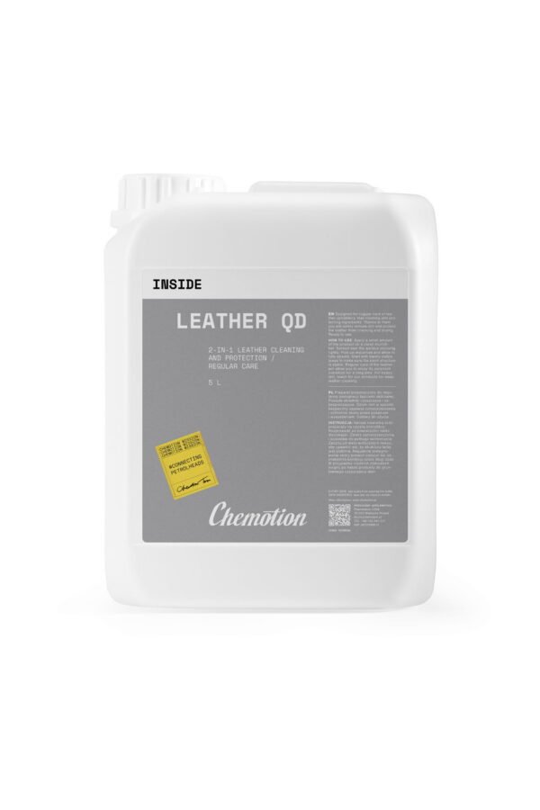 CHEMOTION LEATHER QD 5L - Quick detailer do tapicerki skórzanej