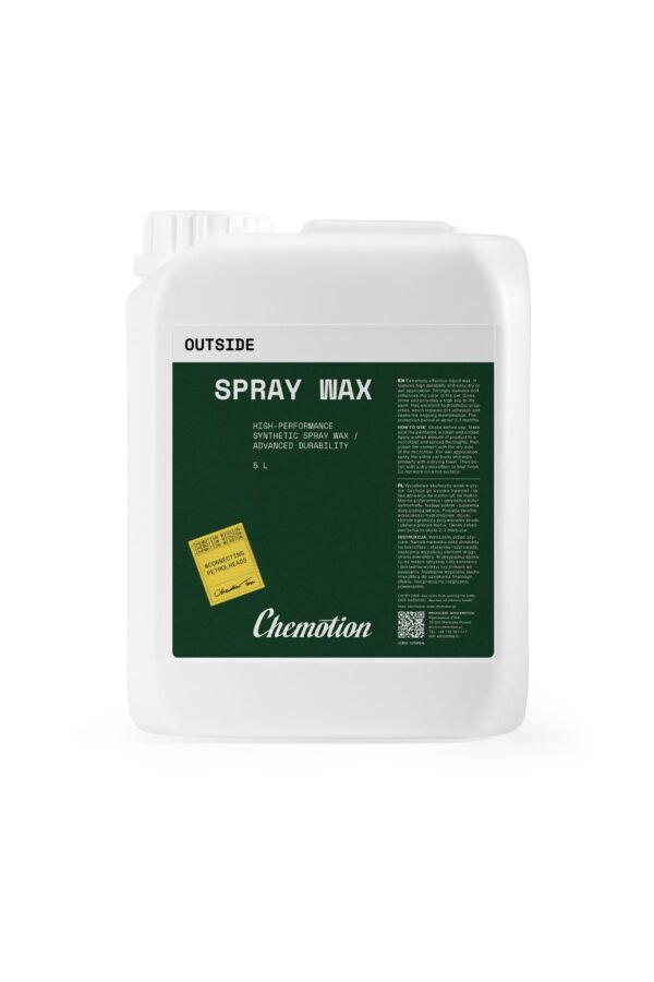 Chemotion Spray Wax  5L- syntetyczny wosk w płynie
