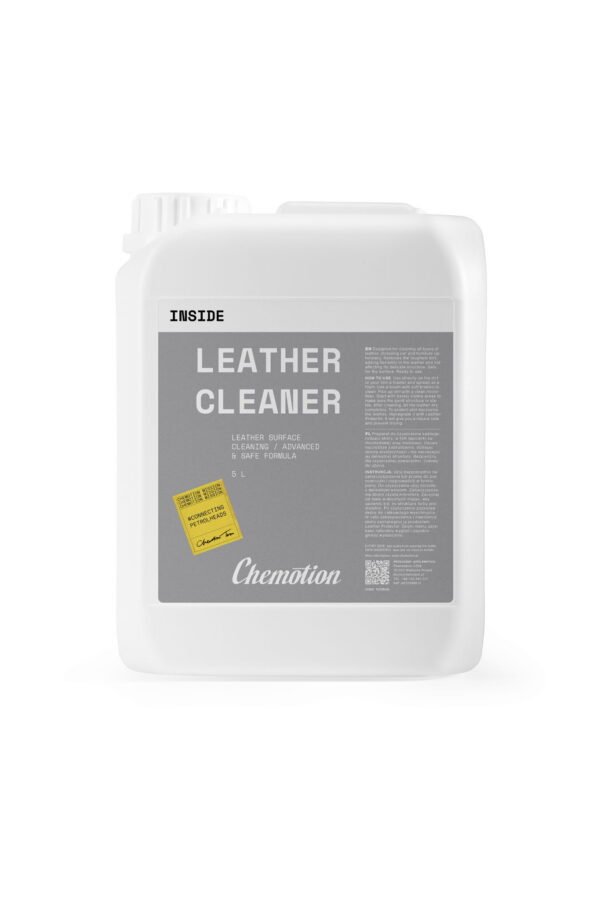CHEMOTION Leather Cleaner 5L- Bezpieczny środek do czyszczenia tapicerki skórzanej